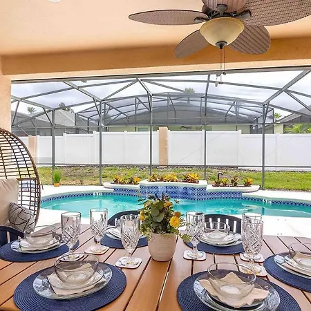 Luxury Orlando Villa, Private Pool With Waterfall